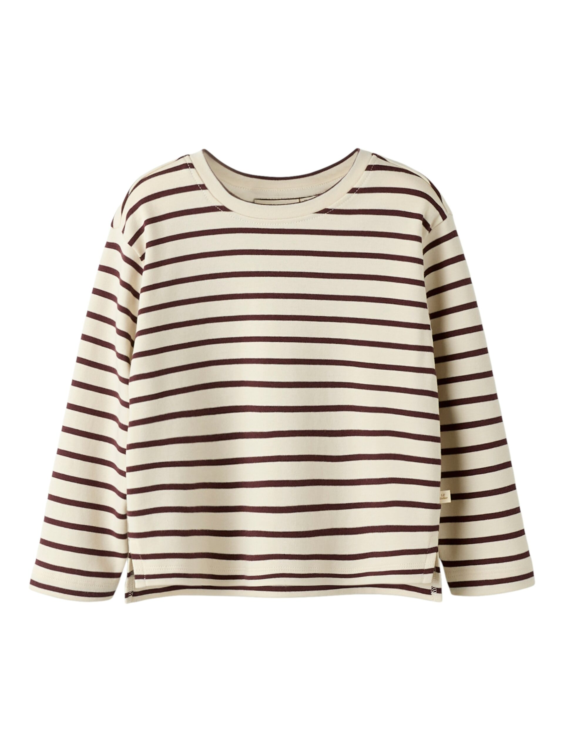 Lil Atelier Limia Loose Top Turtledove Catawba Grape 92 Cm