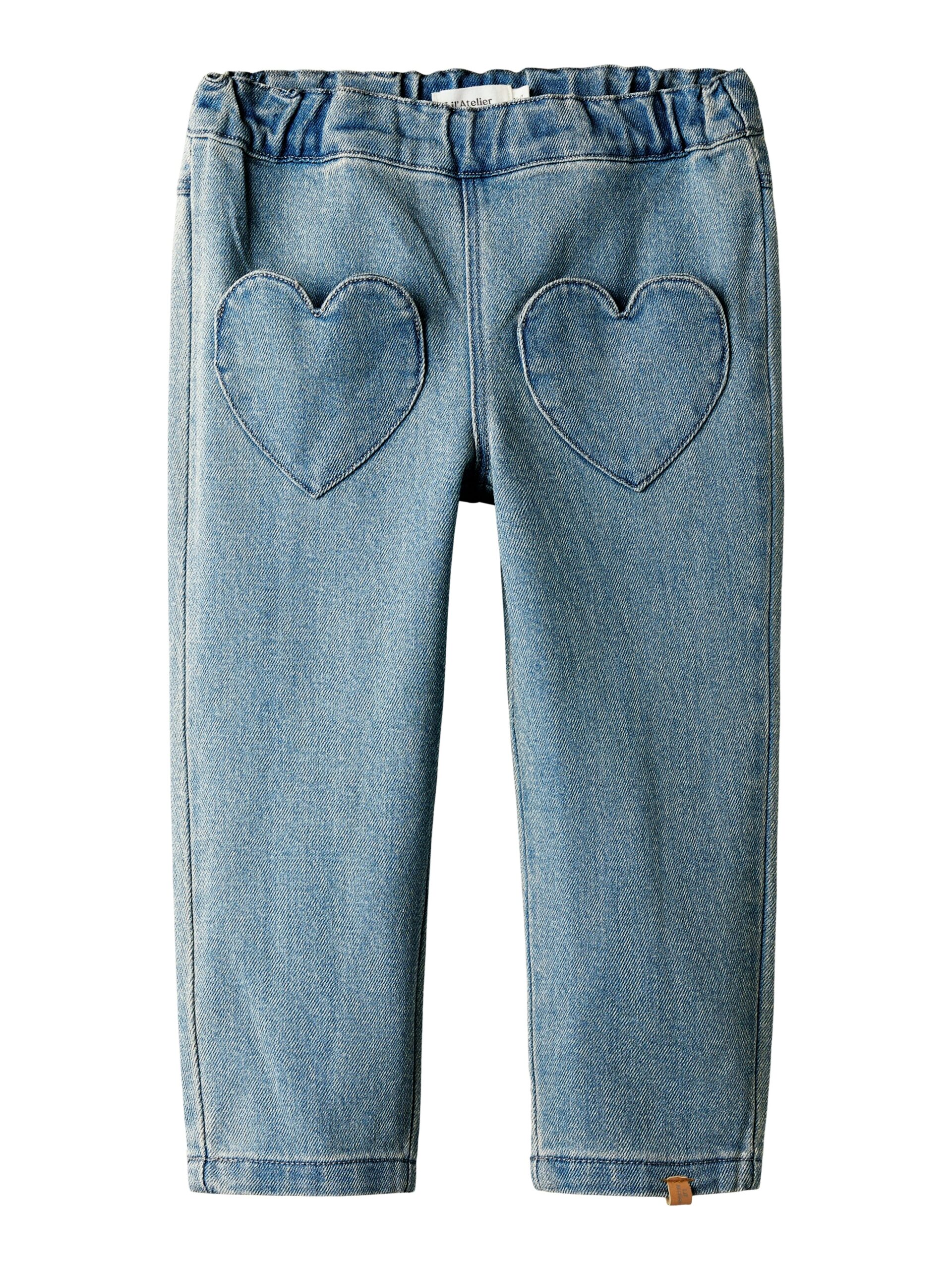 Lil Atelier Lulia Loose Denim Jeans Medium Blue Denim 92 Cm