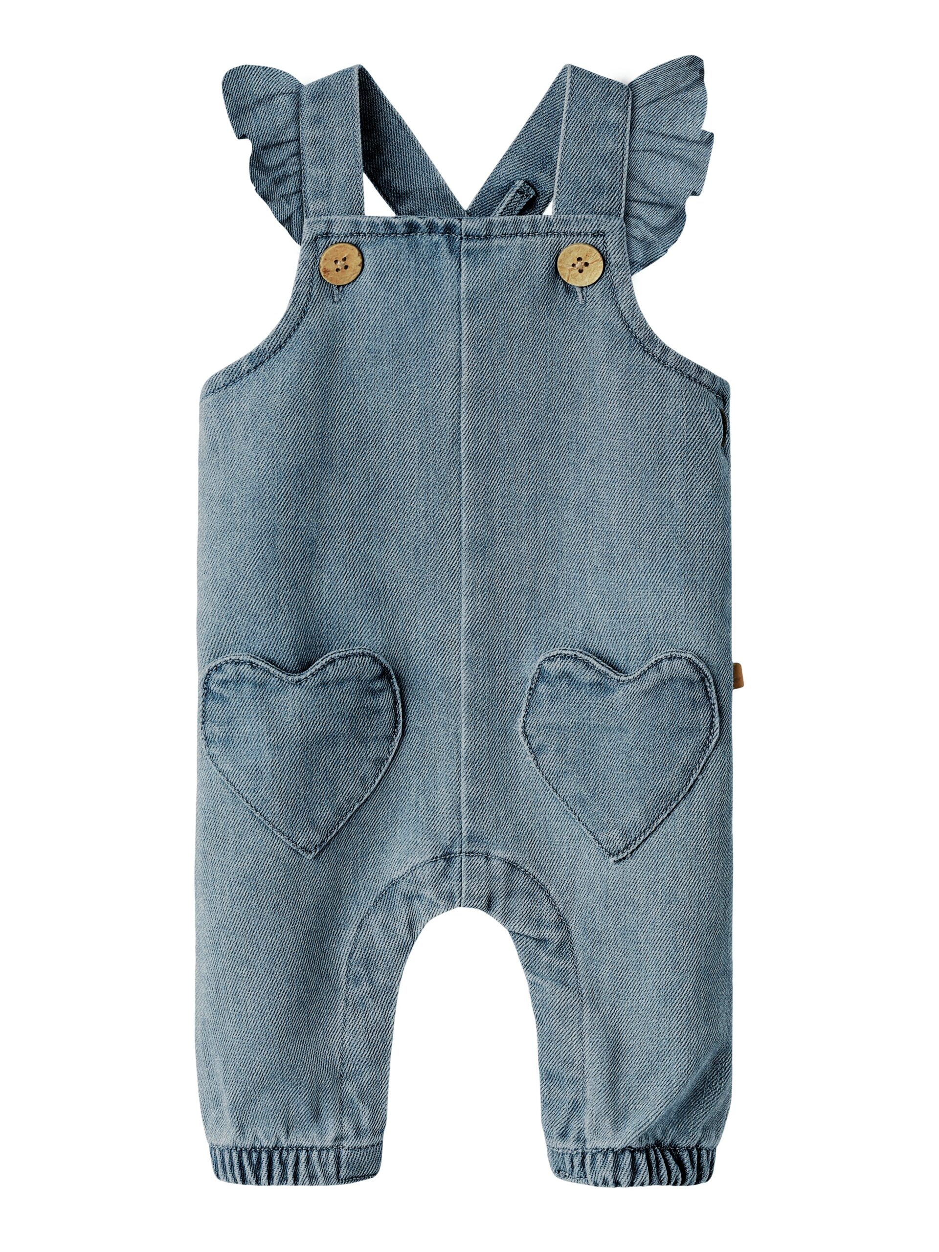 Lil Atelier Lulia Loose Overall Medium Blue Denim 56 Cm