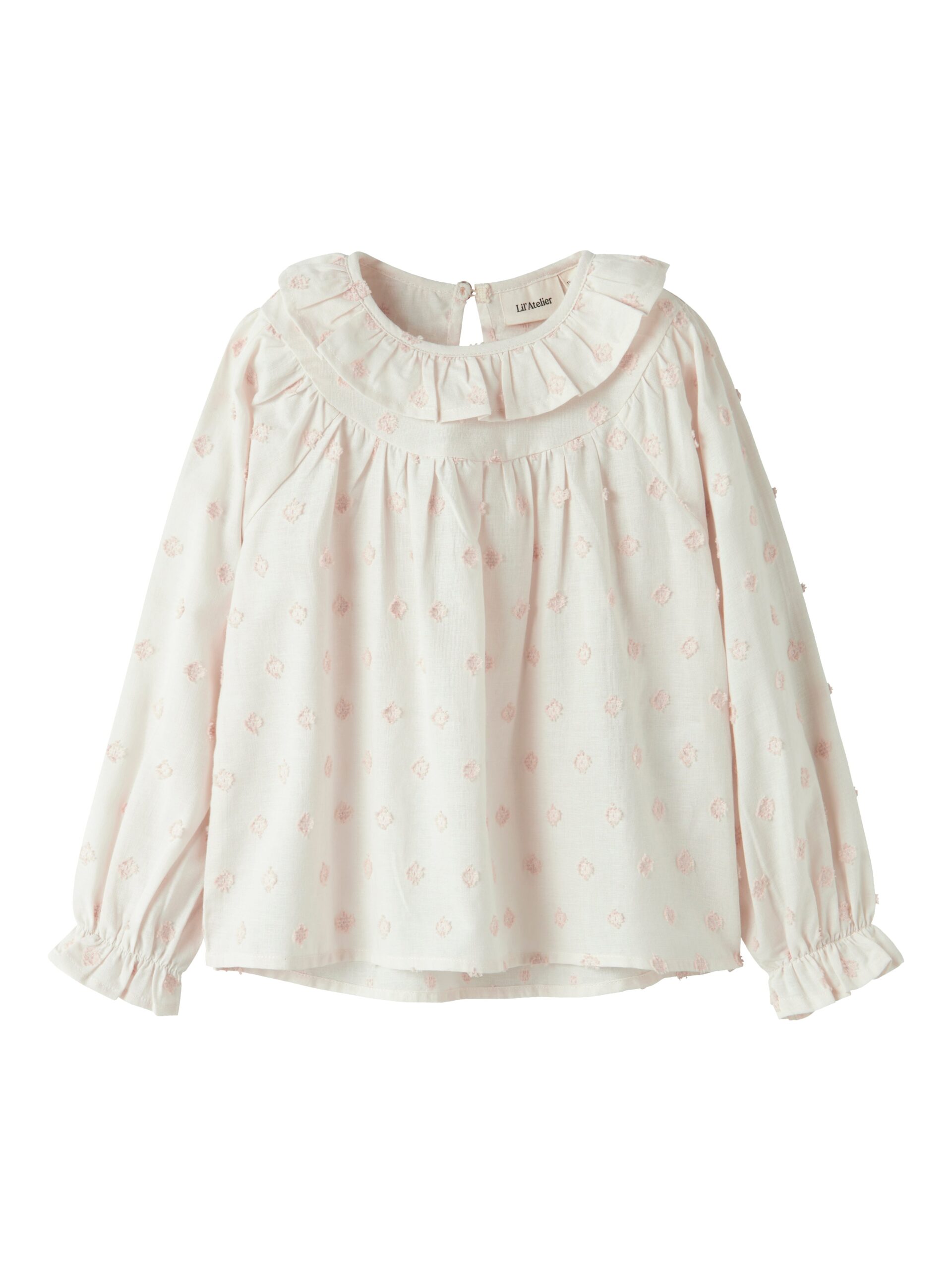 Lil Atelier Nethe Loose Shirt Pastel Parchment 92 Cm