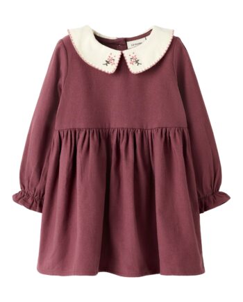 Lil Atelier Rebel Ls Dress Catawba Grape 92 Cm