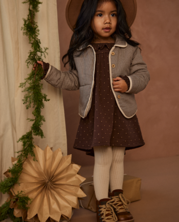 Lil Atelier Relvira Loose Dress Rocky Road 92 Cm