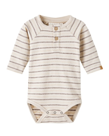 Lil Atelier Riman Ls Body Fog 56 Cm