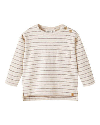 Lil Atelier Riman Ls Loose Top Fog 92 Cm