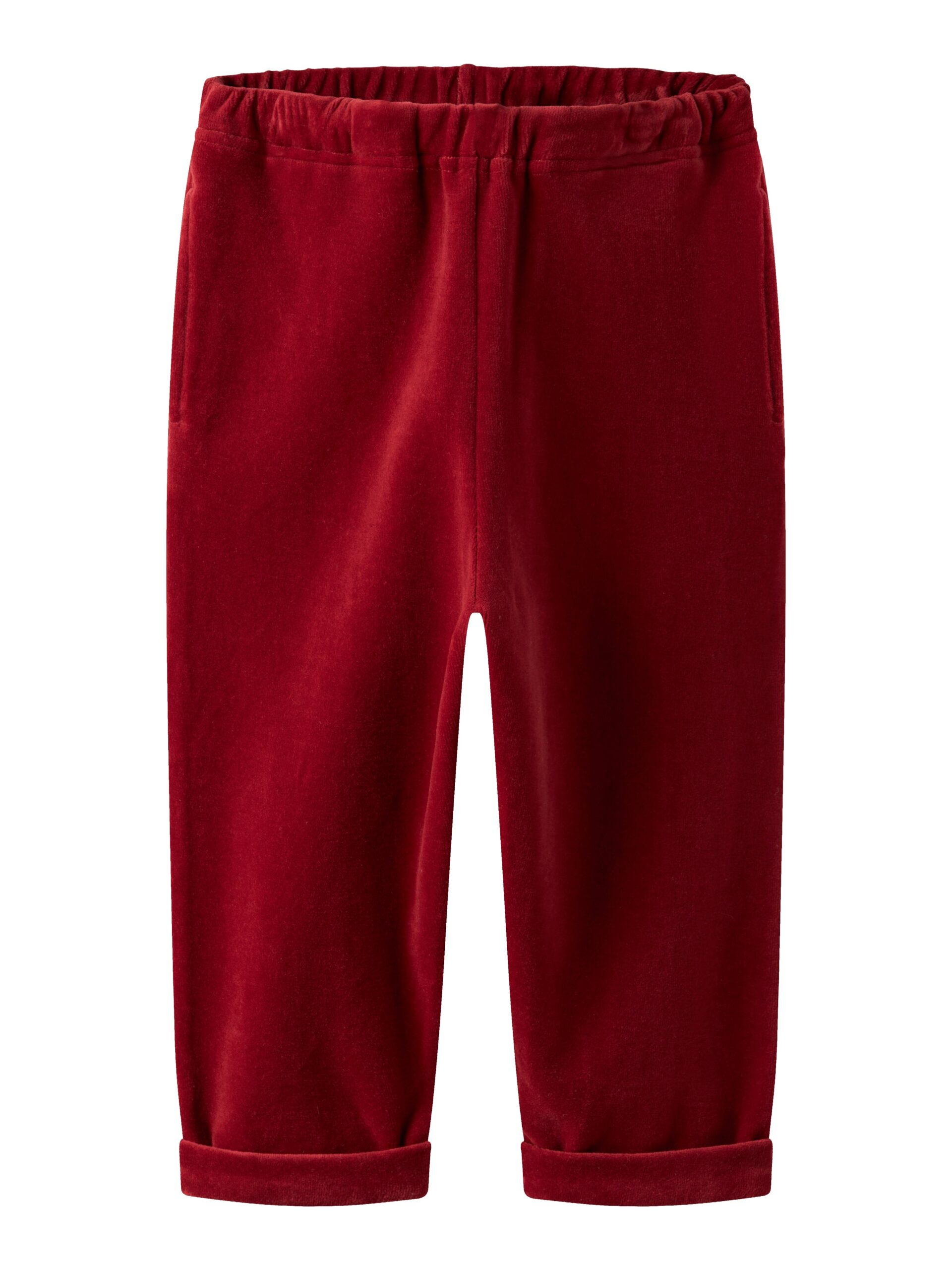 Lil Atelier Saga Sag Loose Pants Red Dahlia 92 Cm