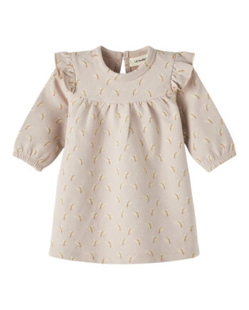 Lil Atelier Sage Dress Mushroom 56 Cm