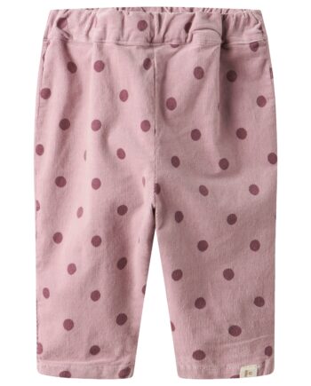 Lil Atelier Somba Loose Cord Pants Violet Ice 68 Cm