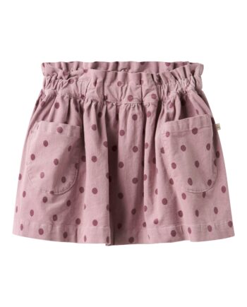 Lil Atelier Somba Loose Cord Skirt Violet Ice 92 Cm