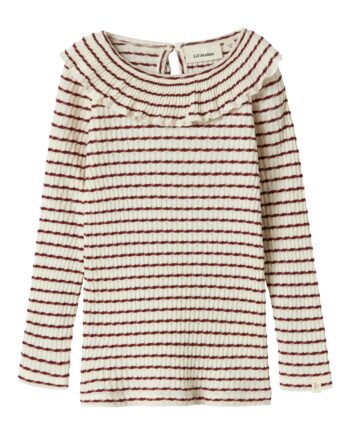 Lil Atelier Sophia Slim Top Hot Chocolate 92 Cm