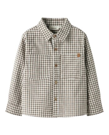 Lil Atelier Tallula Ls Shirt Shitake 92 Cm