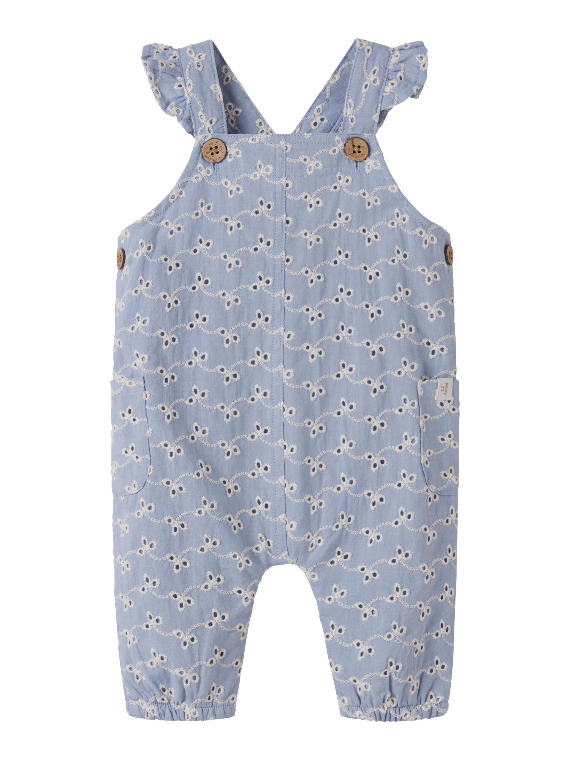 Lil Atelier Tessie Loose Overall Zen Blue 56 Cm