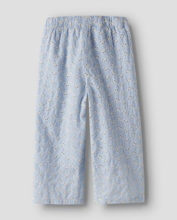 Lil Atelier Tessie Wide Pants Zen Blue 92 Cm