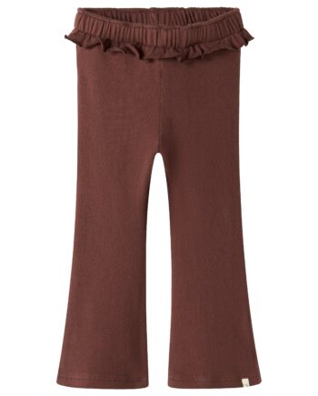 Lil Atelier Thora Hun Bootcut Pants Hot Chocolate 92 Cm