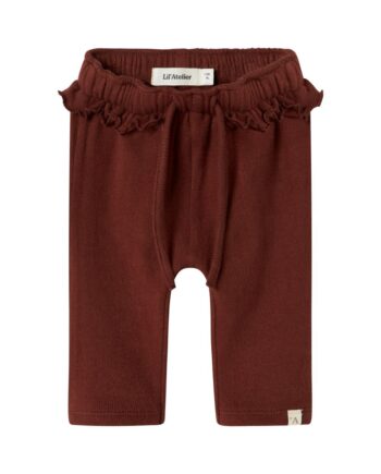 Lil Atelier Thora Hun Loose Pants Hot Chocolate 56 Cm