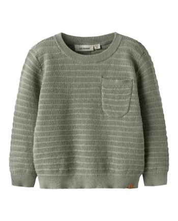 Lil Atelier Thunder Ls Knit Seagrass 92 Cm