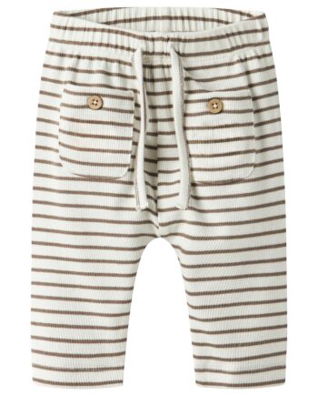 Lil Atelier Tonto Tor Loose Pants Coconut Milk 56 Cm