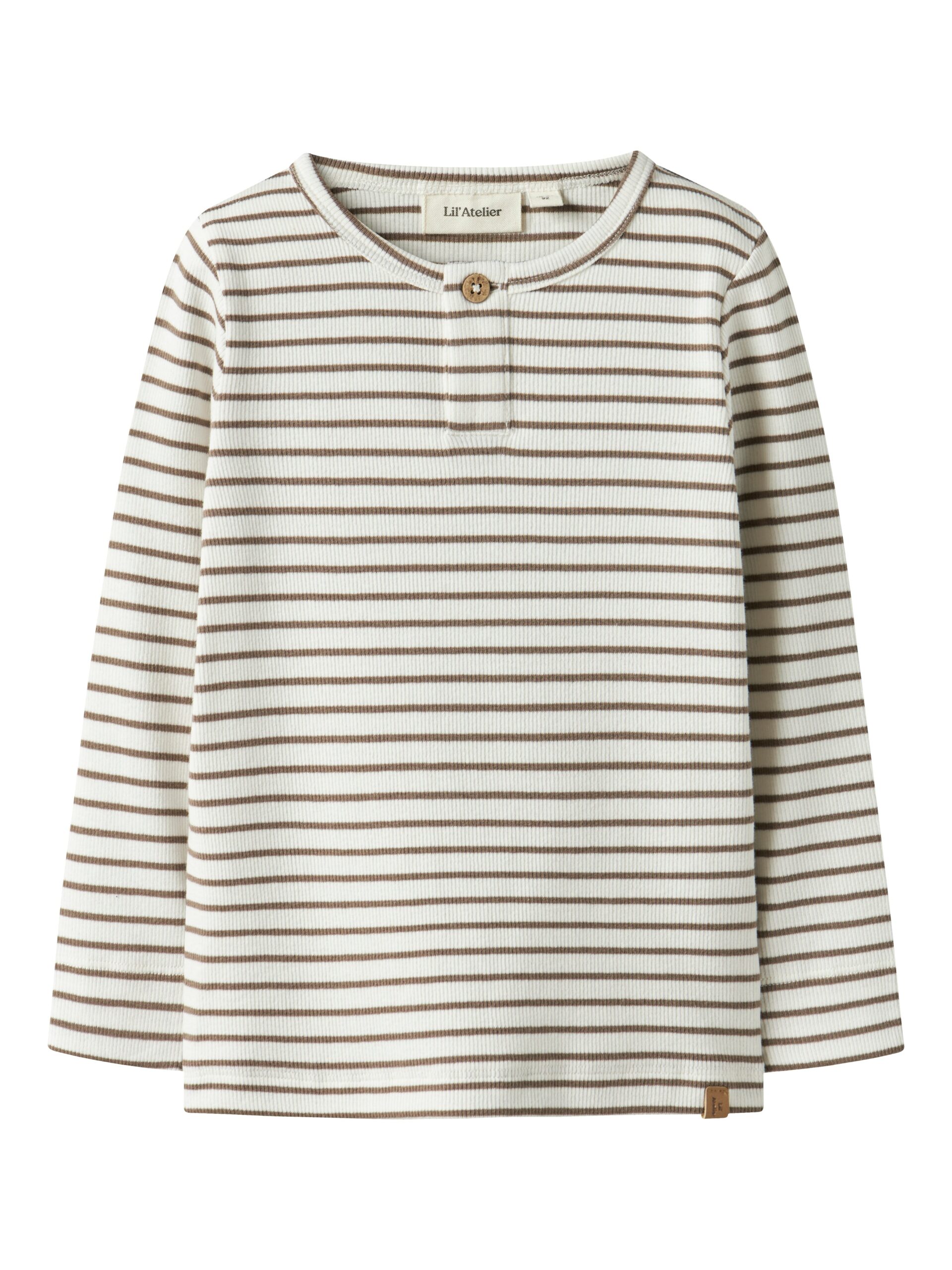 Lil Atelier Tonto Tor Slim Top Coconut Milk 92 Cm