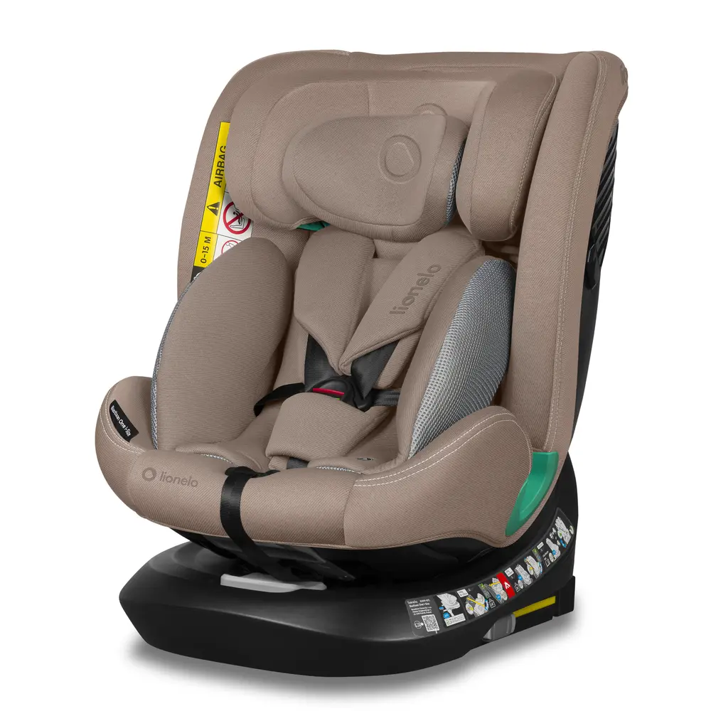 Lionelo Bastiaan One -size Autostol Beige Sand