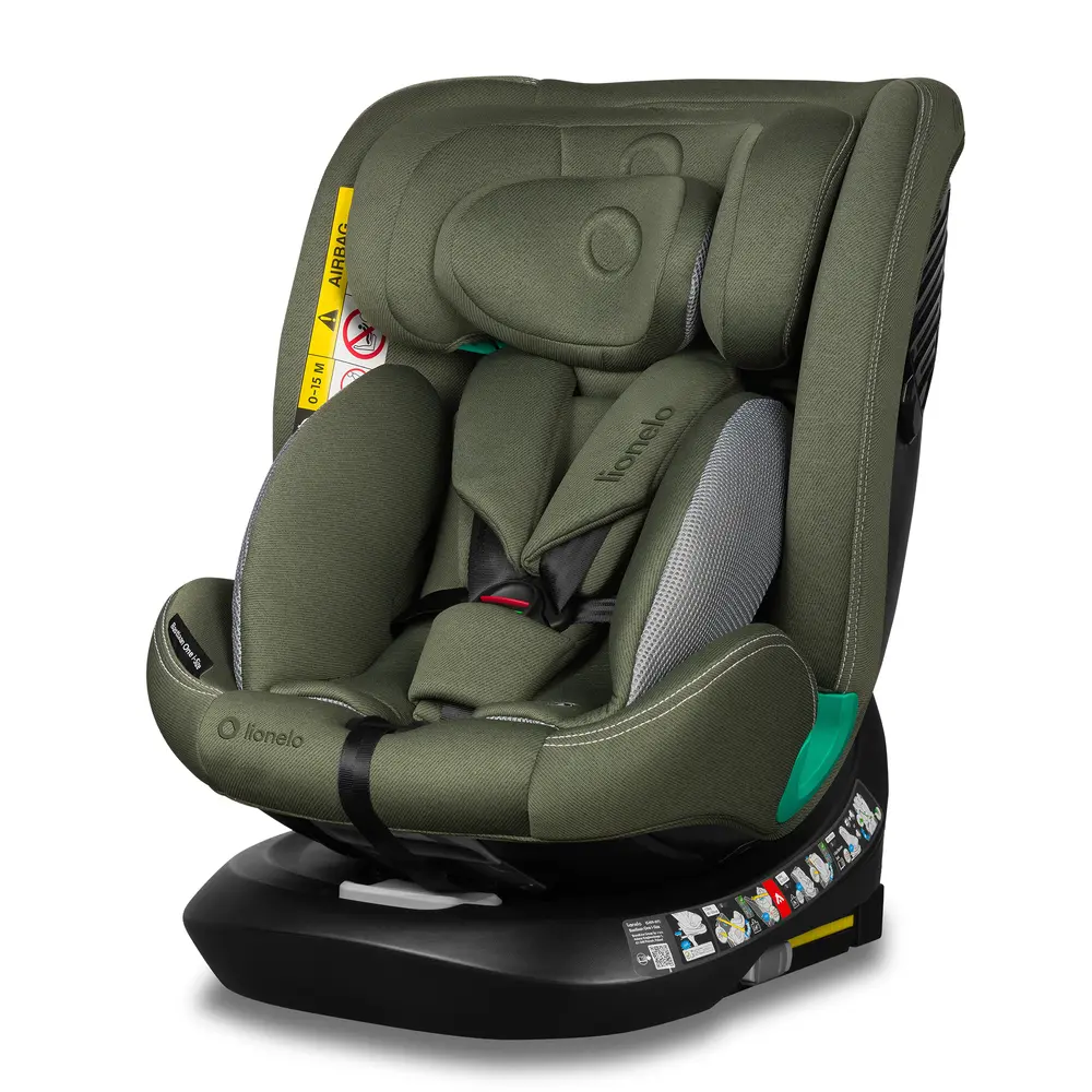 Lionelo Bastiaan One -size Autostol Green Olive