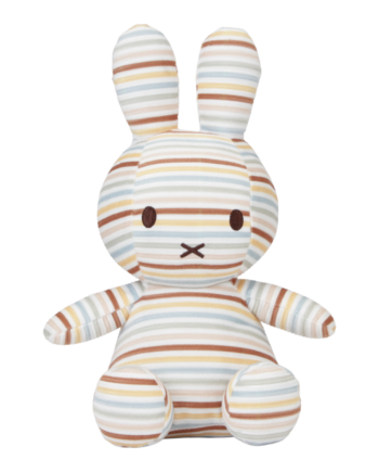 Little Dutch Miffy Kramme Bamse 25 Cm All Over Vintage Sunny Stripes