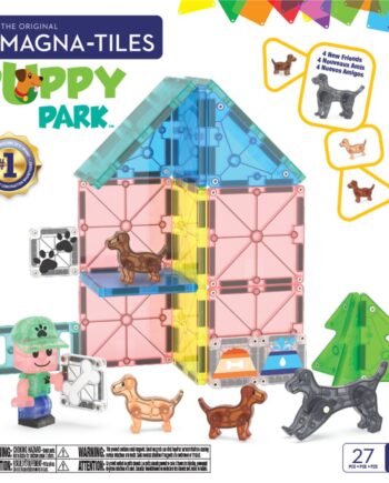 Magna-tiles Magnetisk Legetøj Puppy Park 27 Dele