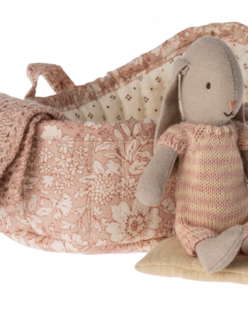 Maileg Micro Kanin   Babylift Rosa