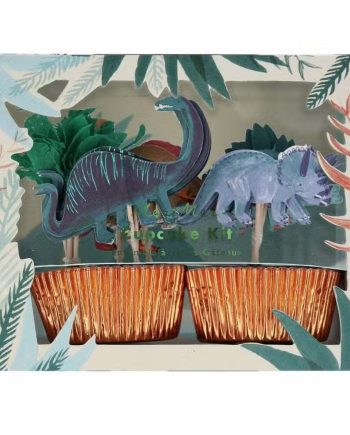 Meri Meri Cupcakekit Dinosaur 24-pak