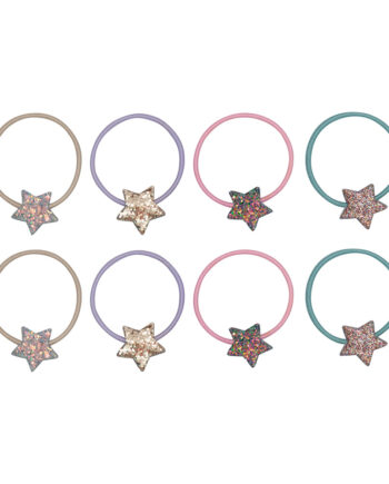 Mimi   Lula   Hårelastikker Med Stjerner Stellar Unicorn