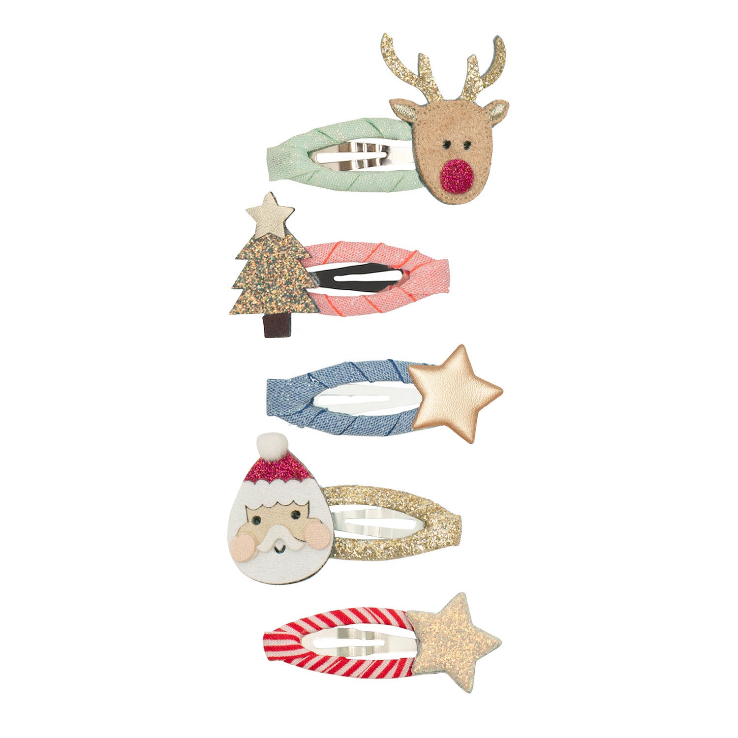 Mimi Lula Hårclips Mini Santa Christmas