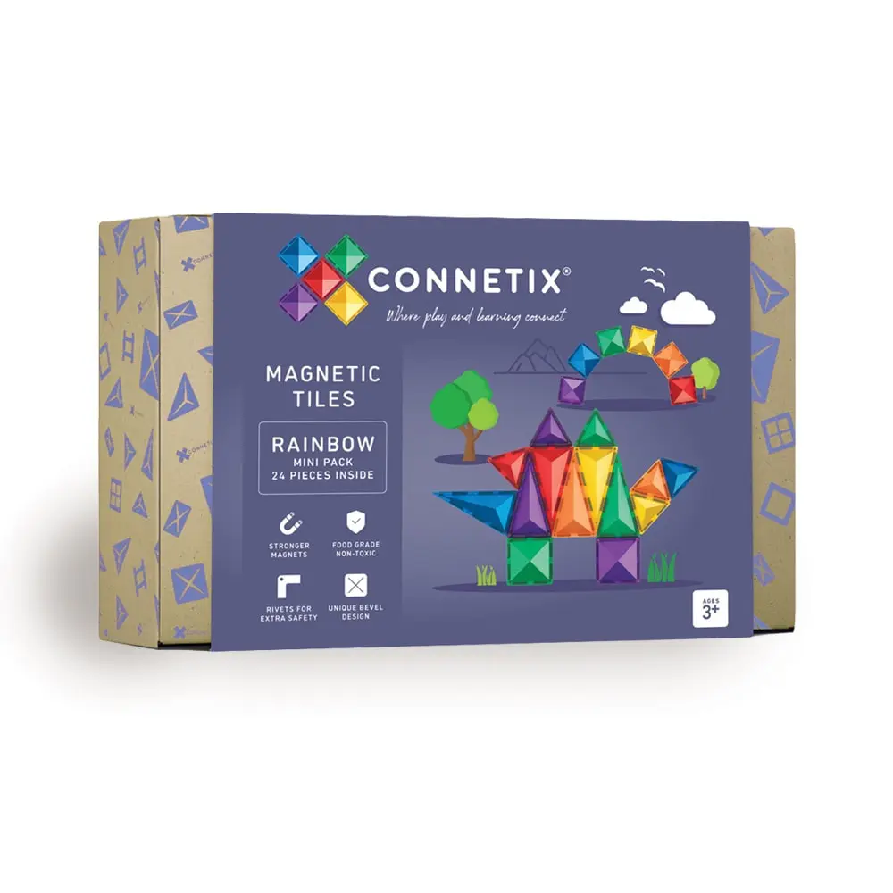 Mini Pack Magnetsæt 24 Dele Rainbow