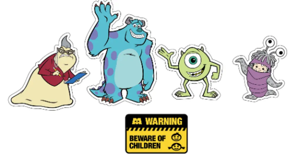 Monsters Inc Pak