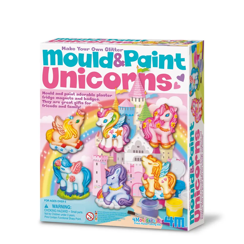 Mould Paint Glitter Unicorns