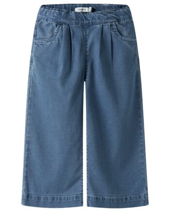 Name It Bella Wide Pull Up Jeans Medium Blue Denim 92 Cm