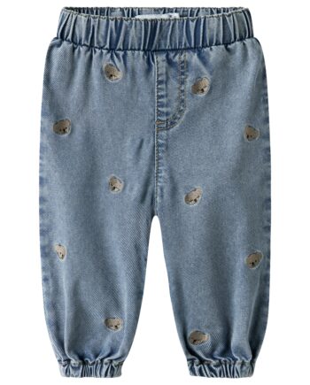 Name It Ben Baggy Emb Jeans Medium Blue Denim 50 Cm