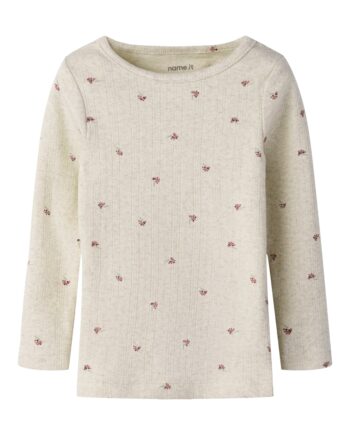 Name It Berries Ls Slim Top Peyote Melange 92 Cm
