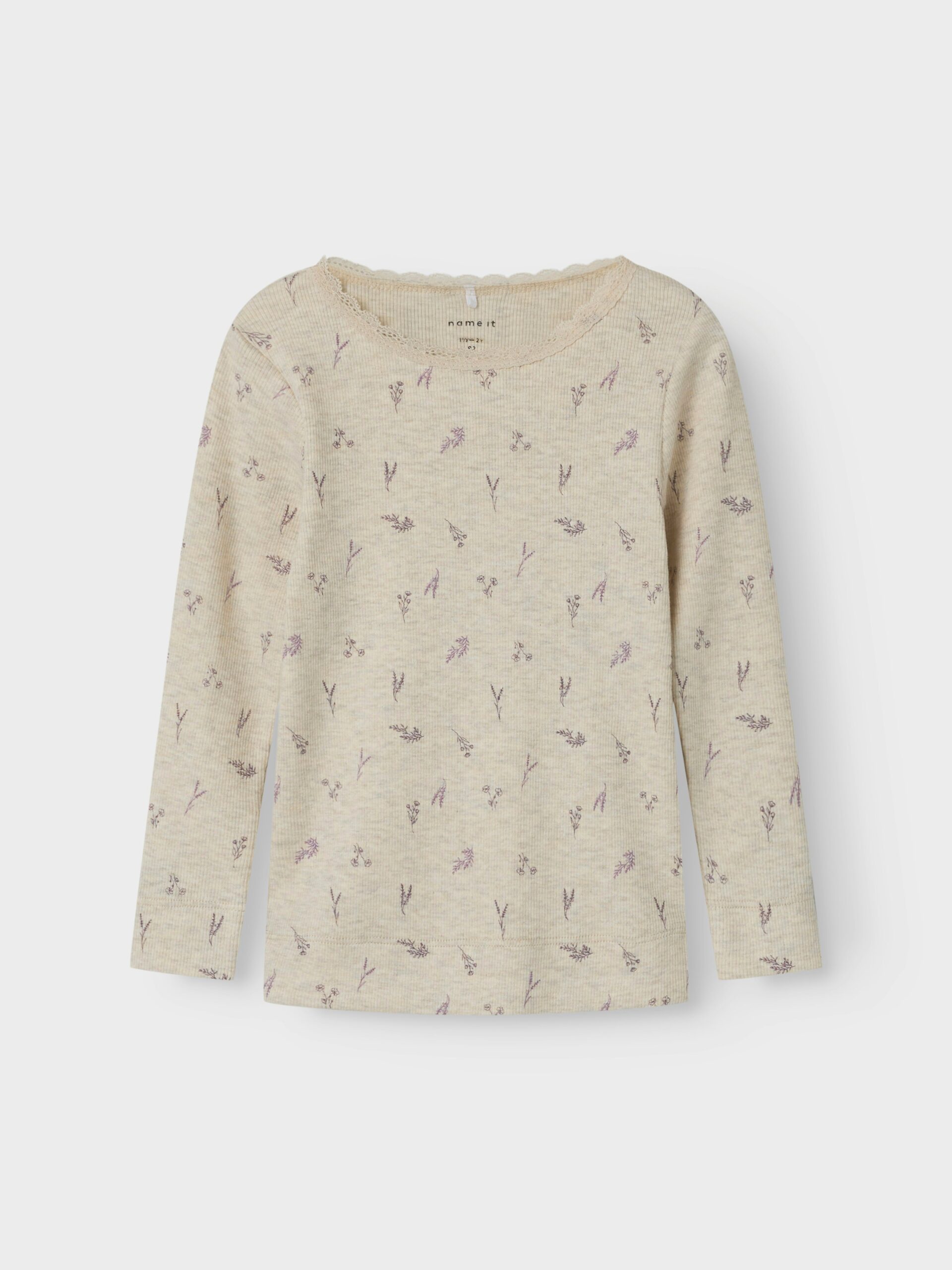 Name It Dabua Bluse Peyote Melange 86 Cm