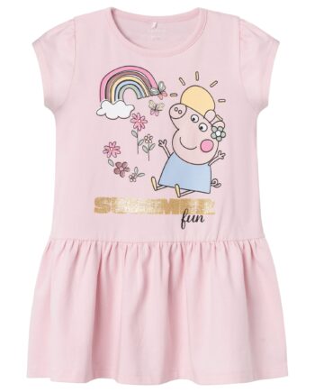 Name It Farina Gurli Gris Kjole Parfait Pink 86 Cm