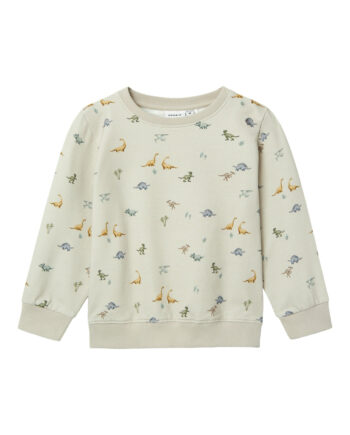 Name It Faurus Sweat Shirt Med Dino Nacreous Cloud 86 Cm