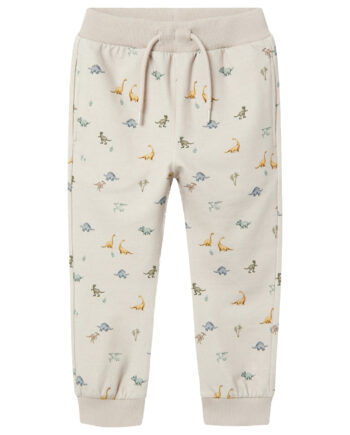 Name It Faurus Sweatpants Med Dino Nacreous Cloud 86 Cm