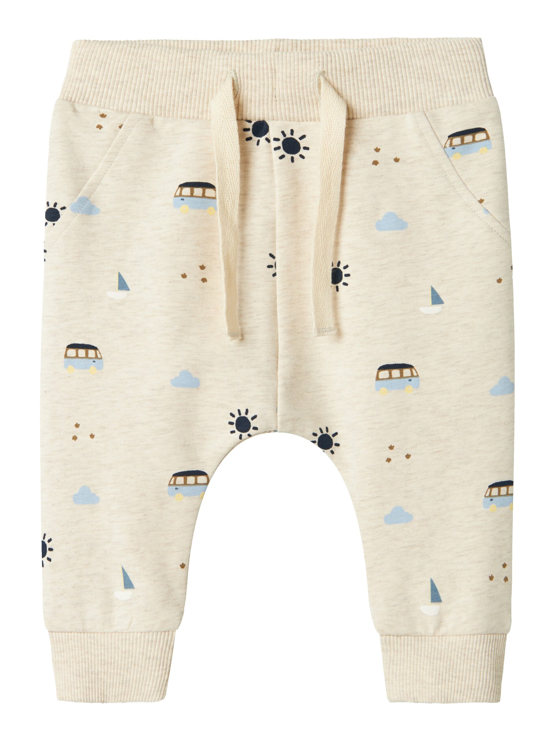 Name It Fris Light Sweatpants Peyote Melange 50 Cm