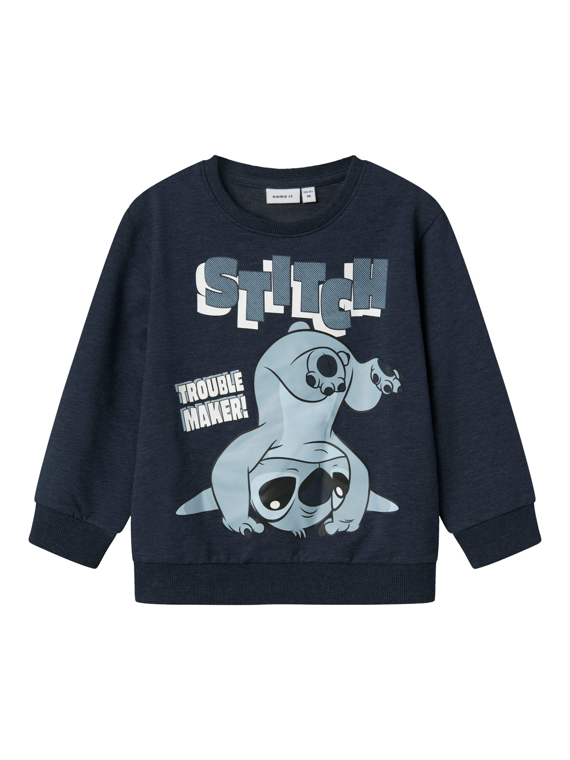 Name It Jasp Stitch Sweat Shirt Navy Blazer 92 Cm