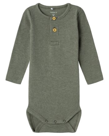 Name It Kab Body Noos Dusty Olive Melange 50 Cm
