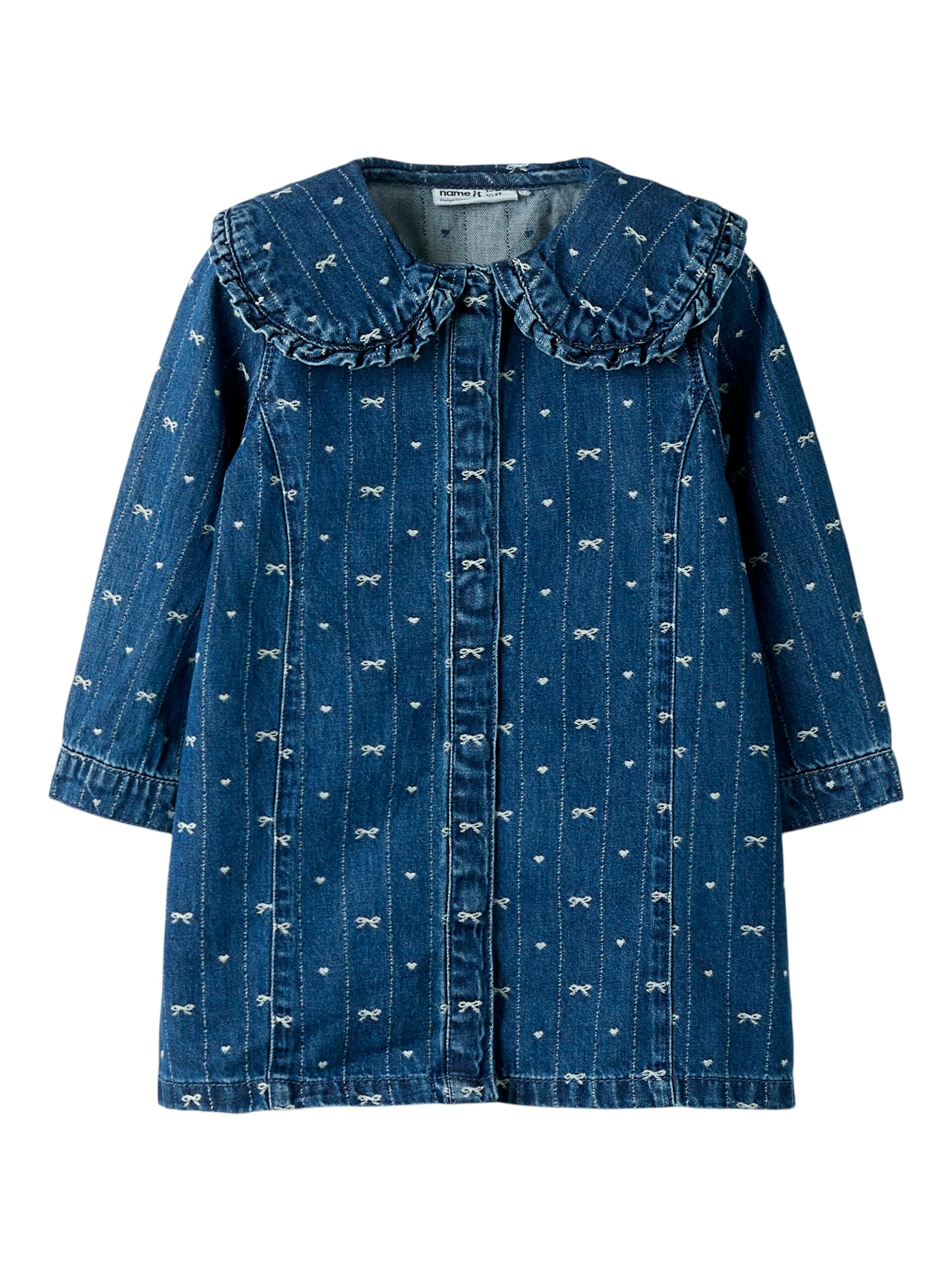 Name It Karla Denim Dresss Dark Blue Denim 92 Cm