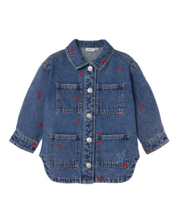 Name It Kathy Denim Jacket Medium Blue Denim 80 Cm