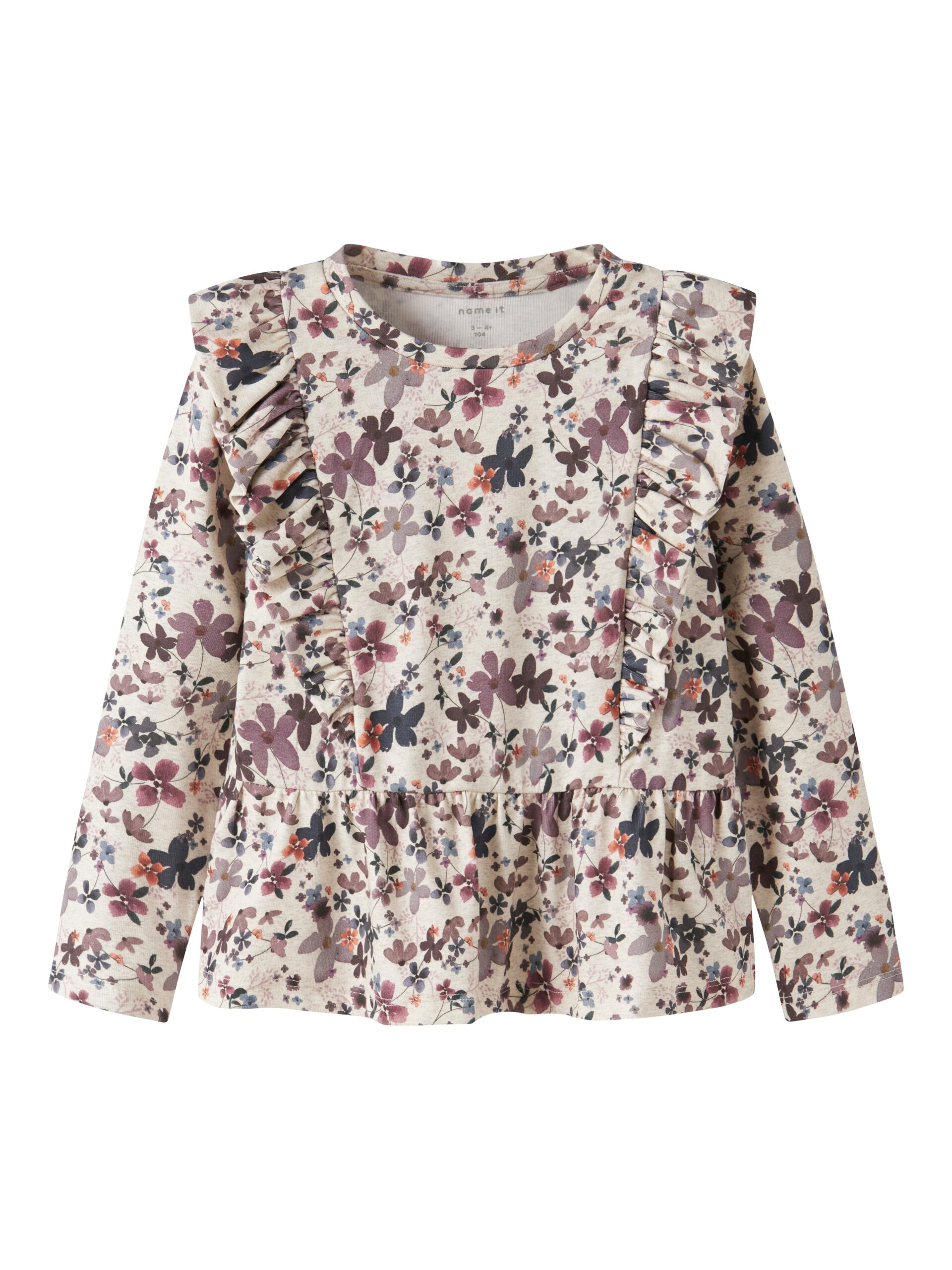 Name It Naline Top Peyote Melange 92 Cm