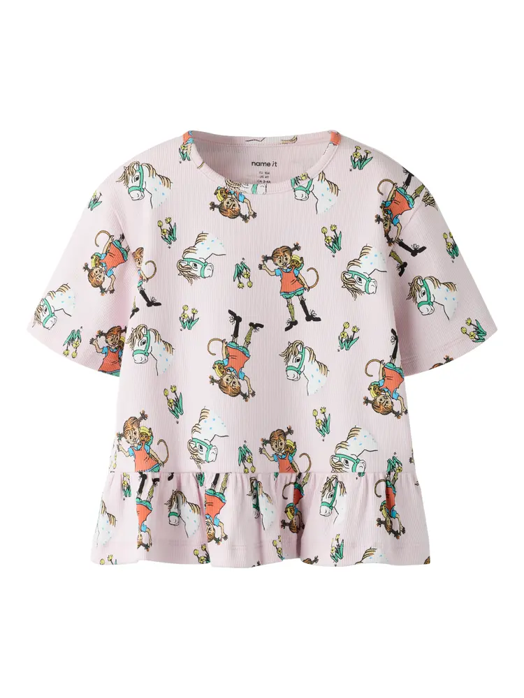 Name It Pippi -shirt Cradle Pink 92