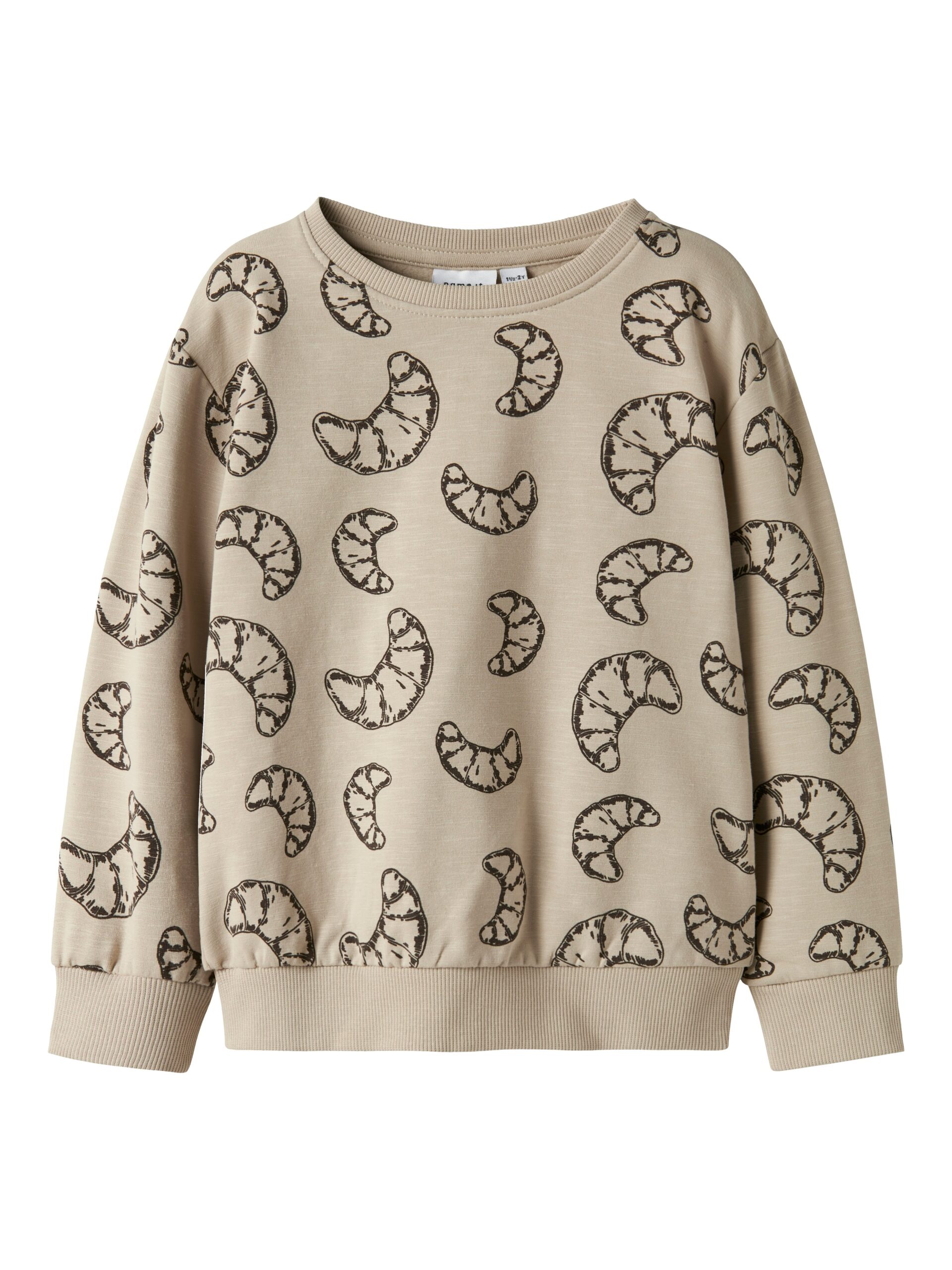 Name It Richie Sweat Shirt Island Fossil 92 Cm