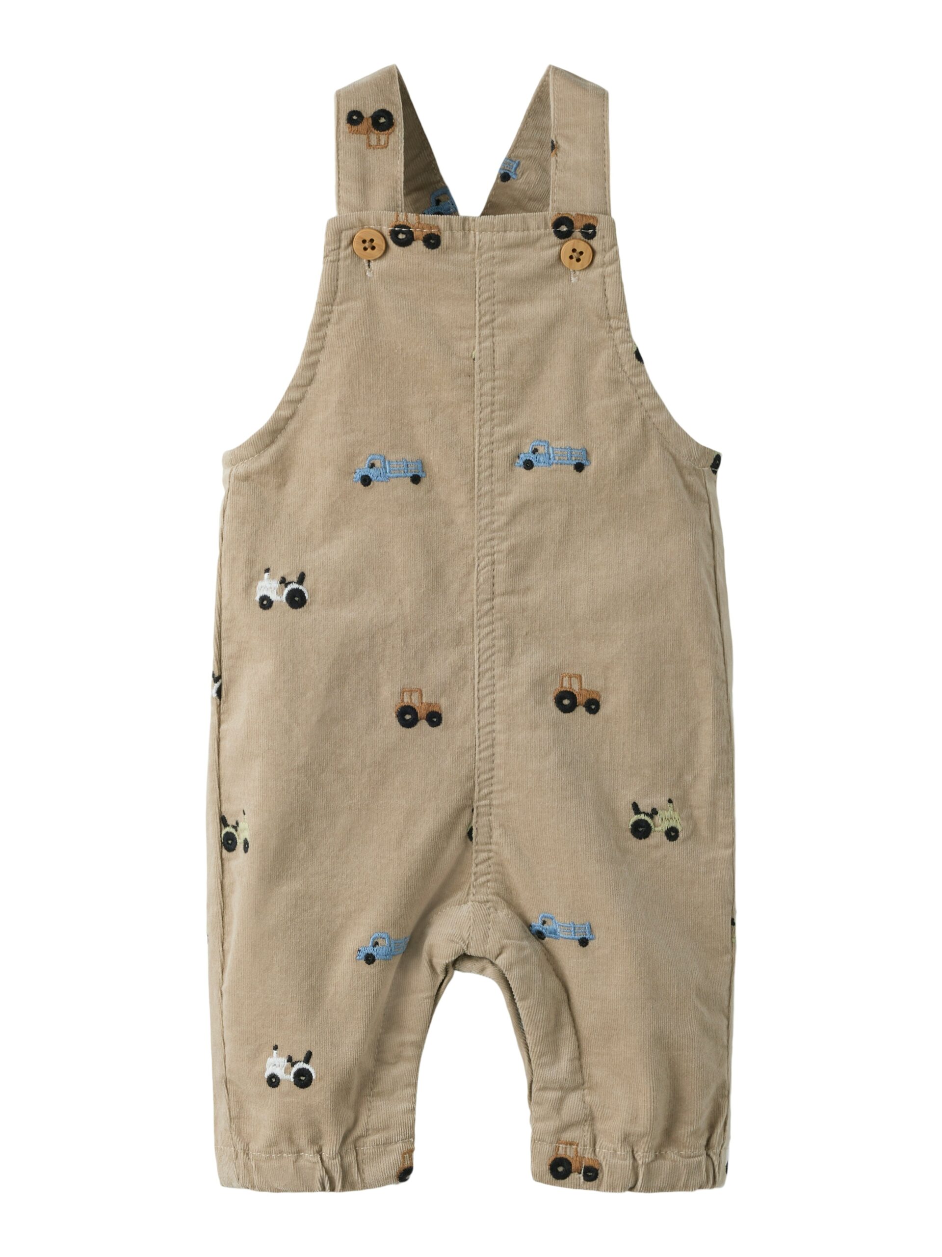 Name It Ryan Emb Cord Overall Island Fossil 50 Cm