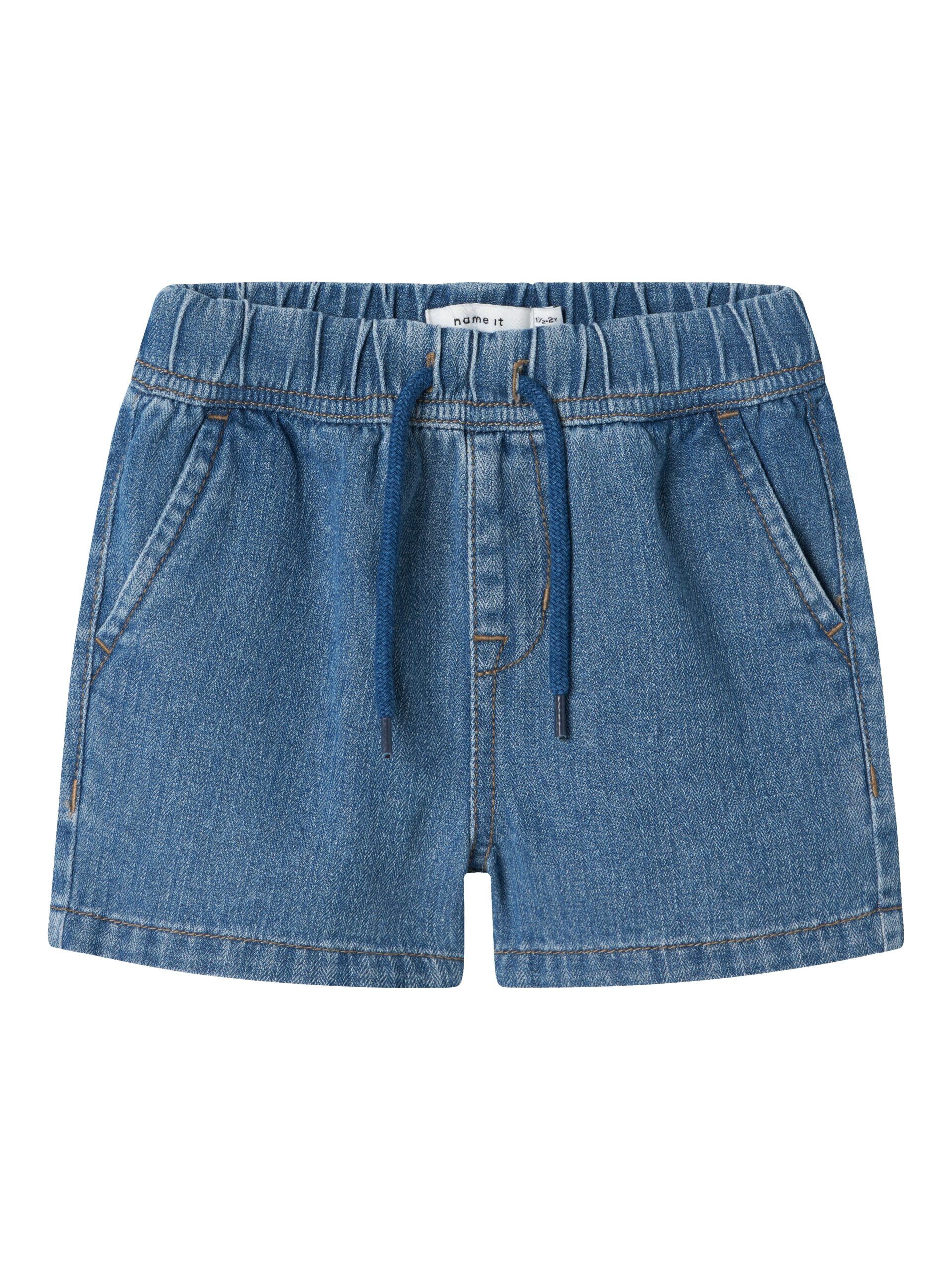 Name It Ryan Jog Denim Shorts Dark Blue Denim 92 Cm