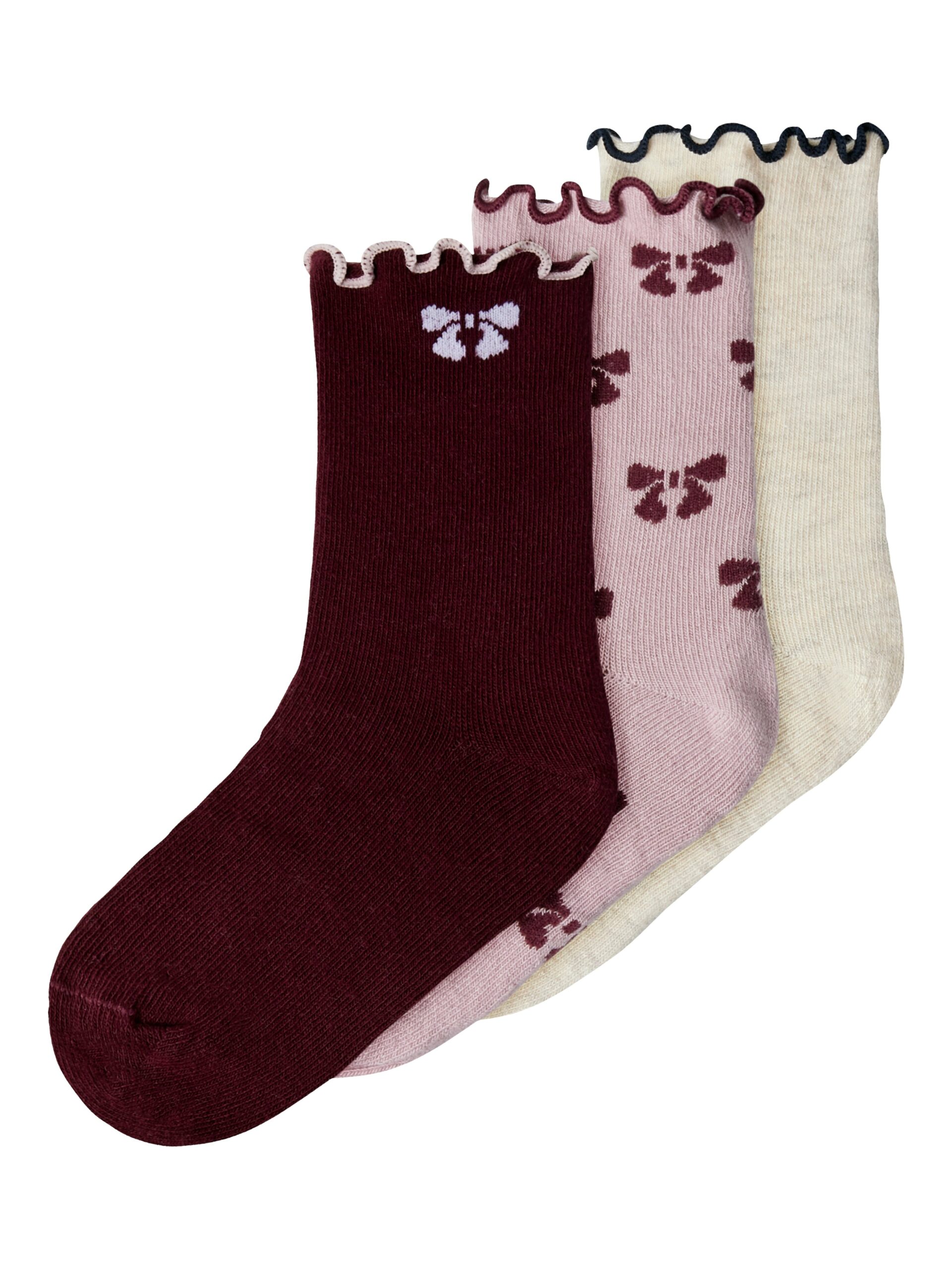 Name It Silke Pack Strømper Keepsake Lilac 22 24 Cm